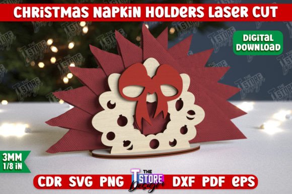 Christmas Napkin Holder: Winter Amp Design