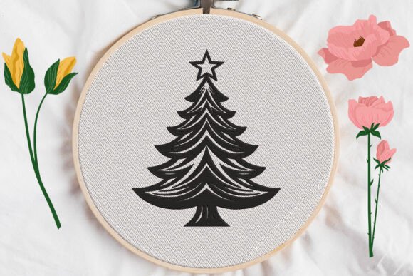 Christmas Tree with Star Embroidery: A Brand Review