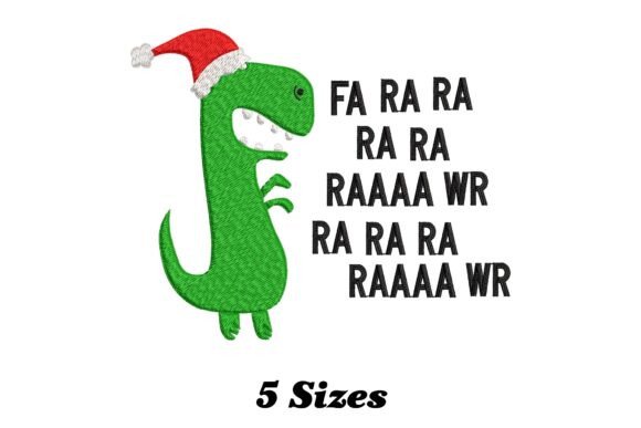 Fa Ra Ra Rawr T-Rex Dino Christmas Design Review