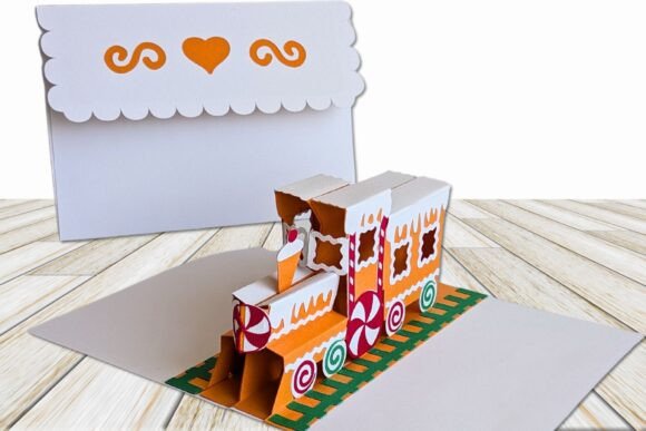 Gingerbread Train Pop Card: A Designer’s Review