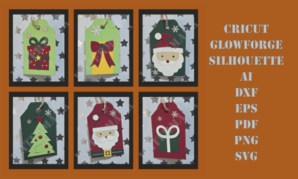 Layered Christmas Gift Tags: A Winter Amp Review