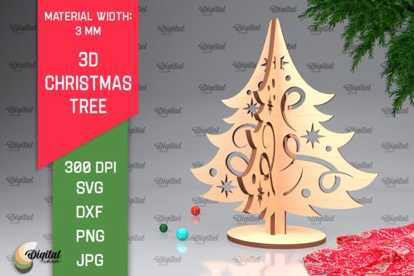 Review: 3D Christmas Tree Laser Cut Design for Winter Amp