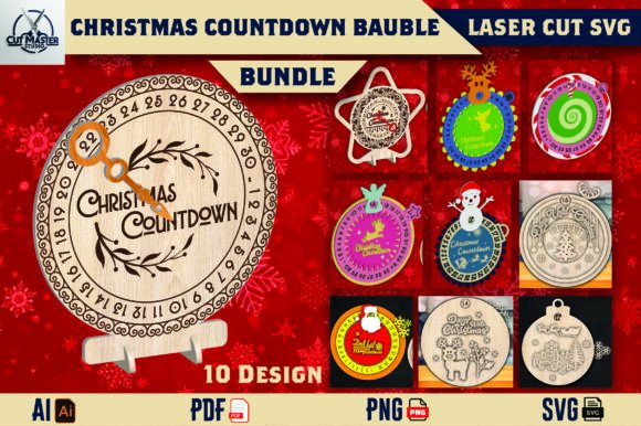 Review: Christmas Countdown Bauble SVG Bundle for Winter Amp Sellers