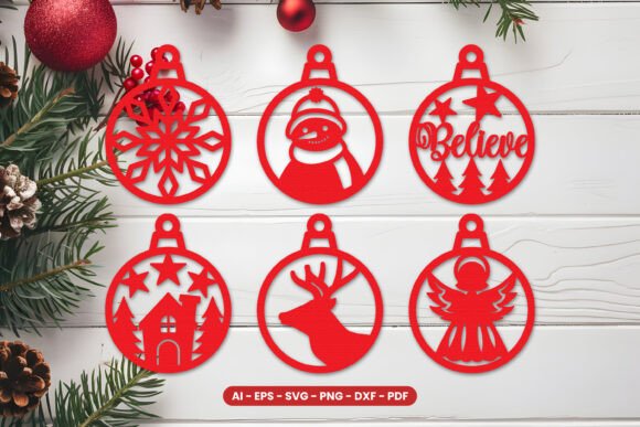 Review: Christmas Ornaments Lasercut Bundle for Winter Amp