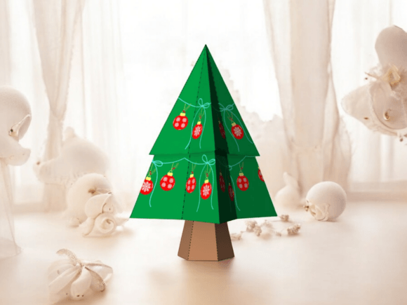 Review: Christmas Tree Favor 3D Papercraft Gift Boxes