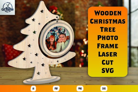 Review: Christmas Tree Photo Frame SVG for Winter Amp