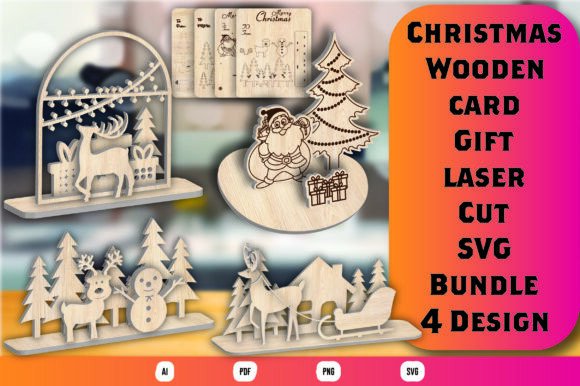 Review: Christmas Wooden Card Gift SVG Bundle for Winter Amp Sellers