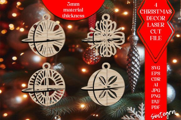 Reviewing 3D Christmas Balls Set SVG Laser Cut V2 for Winter Amp
