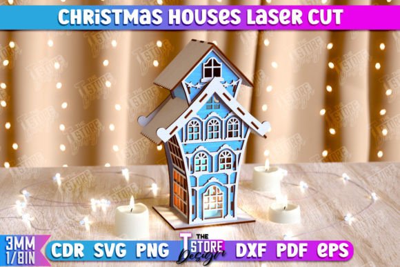 Reviewing Christmas Houses DIY New Year CNC for Winter Amp