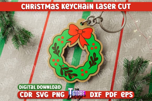 Reviewing Christmas Keychain Xmas Wreath CNC for Winter Amp