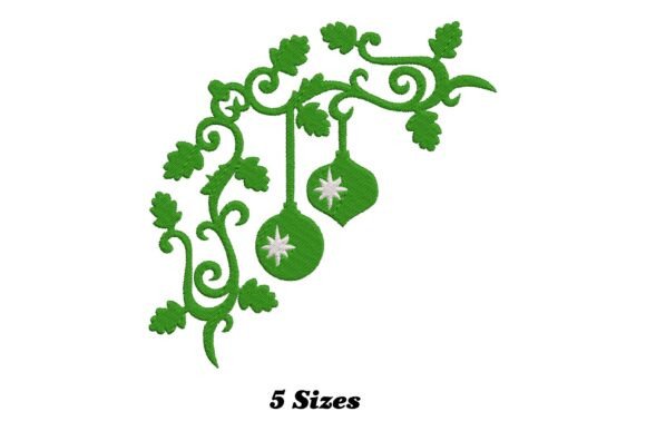 Reviewing Christmas Leaf Embroidery Design for Branding